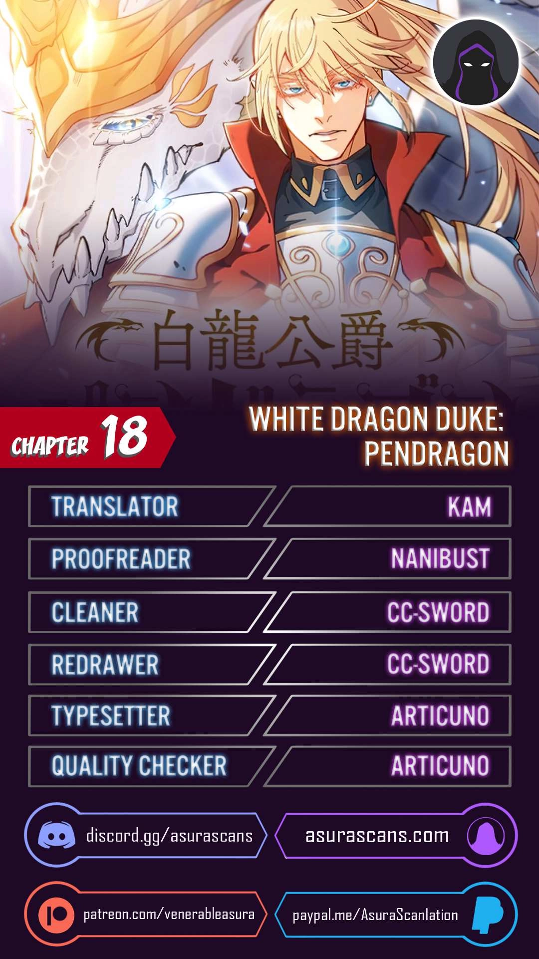 White Dragon Duke: Pendragon Chapter 18 1